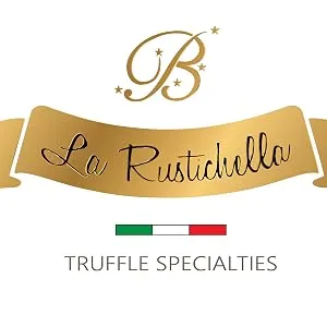 La Rustichella - White Truffle Pate - Large ( 280 g, 9.9 Oz) - Vegan , Gluten Free , Cholesterol Free - Logo Bianco Rustichella