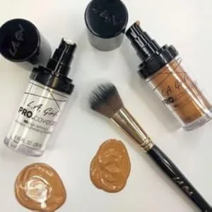 L.A. Girl Pro Coverage Liquid Foundation, White, 0.95 Fl Oz White 0.95 Fl Oz (Pack of 1) - fonundation