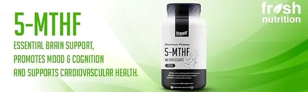 L Methylfolate 15mg  DNA Verified for Maximum Potency  Superior Bioavailability  5-MTHF Methyl Folate - 60 Capsules 15mg 60 Capsules - l methyfolate