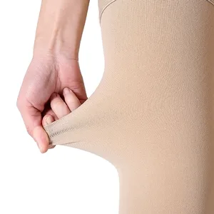 Ktinnead Thigh High Compression Stockings Footless 20-30mmHg for Men & Women Black X-Large - product information 7