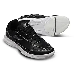 KR Strikeforce Flyer Lite Men's Athletic Bowling Shoe with FlexSlide Technology 12 Black/Red - KR Strikeforce Flyer Lite Black men