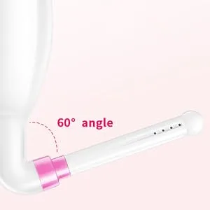 Korisen Multi-Functional Douche Bottle for Women,Reusable,Upside Down Peri Bottle for Postpartum Care,Travel Size Vaginal Douche,Cleansing for Mom After Birth - 60° angle,water won