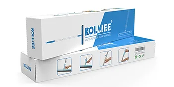 KOLLIEE Floor Squeegee Adjustable Professional Water Squeegee Foam with 50" Handle for Garage Tile Shower Hair Floor Wiper - floor squeegee package