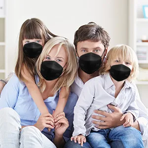 KN95 Face Mask 60 PCS, OPECTICID KN95 Masks Black Individually Wrapped Breathable 5-Layer Filter Efficiency95% Certified Disposable Face Masks - product information 5