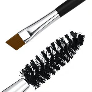 KINGMAS Eyelash Comb Separator + Angled Eyebrow Brush Comb and Spoolie Brush, Eyelash Grooming Tool - Eyebrow Brush 3