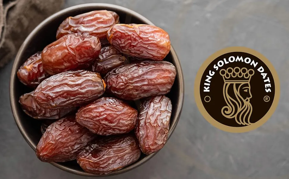 King Solomon 100% Organic Premium Medjoul (Medjool) Dates, 2.2lbs - king solomon dates