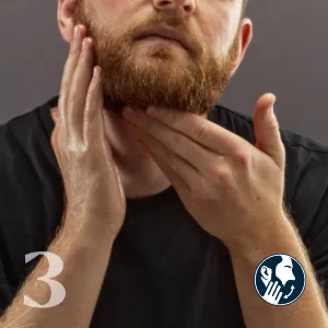 King C. Gillette Soft Beard Balm, Deep Conditioning with Cocoa Butter, Argan Oil and Shea Butter - Step 3