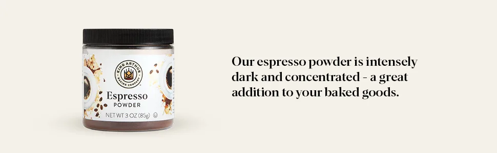 King Arthur, Espresso Powder, Certified Kosher, Reusable Plastic Jar, 3 Ounces Espresso Powder 3 Ounce (Pack of 1) - Espresso Powder Header