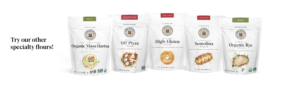 King Arthur Pasta Flour Blend, Finely Ground, 3 lb,White - King Arthur Pasta Flour Blend