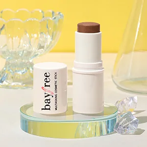 KIMUSE Multi Stick Trio Face Makeup, Cream Blush Stick for Cheeks & Lips, Contour Stick & Highlighter Makeup Sticks for All Skin Quartz Rose Trio - The Contour Stick