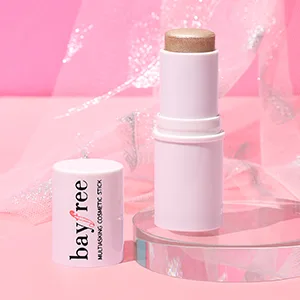 KIMUSE Multi Stick Trio Face Makeup, Cream Blush Stick for Cheeks & Lips, Contour Stick & Highlighter Makeup Sticks for All Skin Quartz Rose Trio - The Highlighter Stick