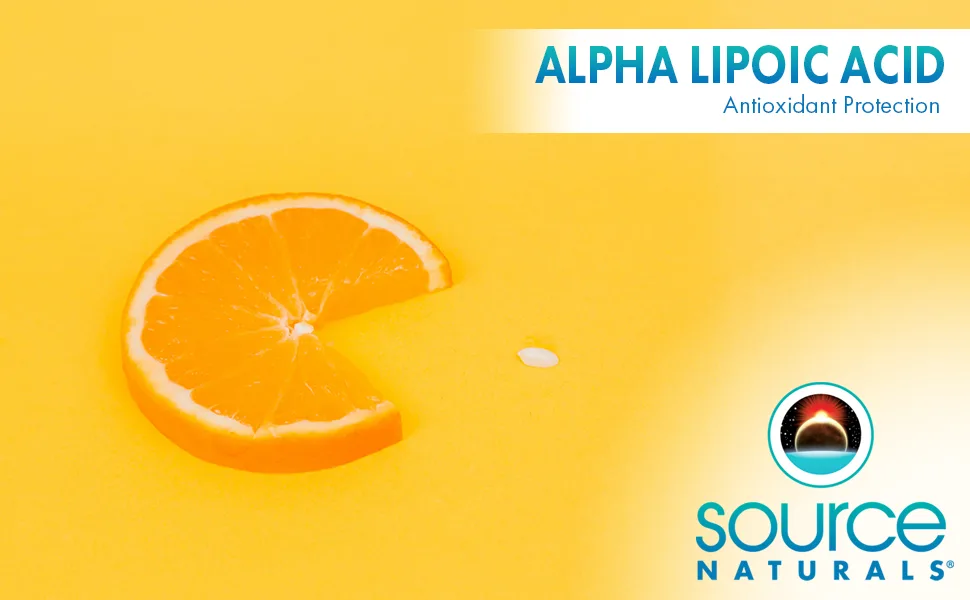 Source Naturals Alpha Lipoic Acid Antioxidant Protection - 200 mg - 30 Tablets - Alpha Lipoic Acid