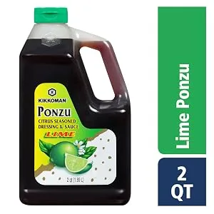 Kikkoman Ponzu Lime Plastic FS Bottle, 64 Fl Oz - product information 2