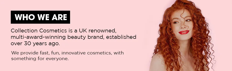 Collection Cosmetics Multi-Use Do Everything Balm Hydrating Balm for Lips Cuticles and Skin 6.5ml Clear - Collection, Who we are banner, Pink background