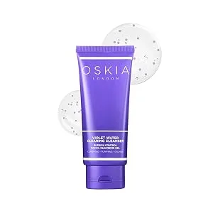 OSKIA Violet Water Clearing Cleanser 100ml VIOLET WATER CLEARING CLEANSER BLEMISH CONTROL FACIAL CLEANSING GEL - VW Cleanser