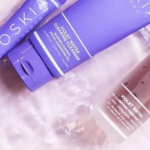 OSKIA Violet Water Clearing Cleanser 100ml VIOLET WATER CLEARING CLEANSER BLEMISH CONTROL FACIAL CLEANSING GEL - VW Range Creative