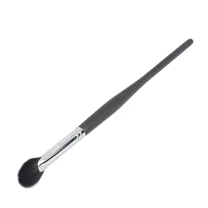 Soft Highlighter Brush Good Workmanship Comfortable Fine Bristles Mini Fan Makeup Brush Solid Wood Shaft for Performance - 1410230084211-2
