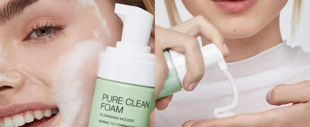 KIKO Milano Pure Clean Eyes&Lips Two-Phase Make-Up Remover For The Eyes And Lips - Pure Clean Foam