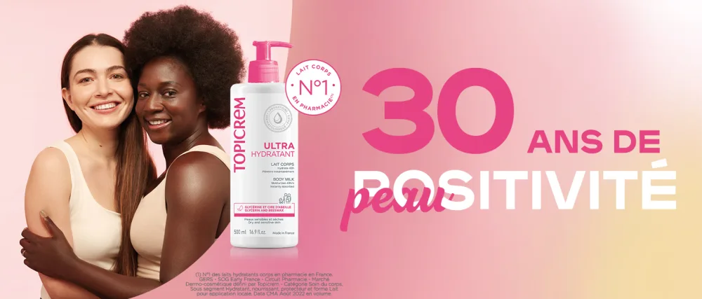 Topicrem Ultra Moisturising Body Milk Liquid Sensitive Skin 24H SPF15 500ml - TOPICREM