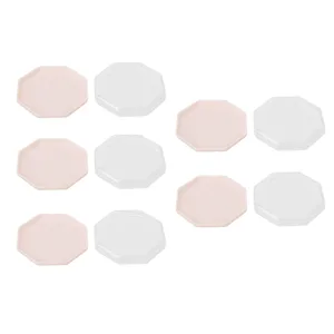 Makeup Puff Box Octagonal Powder Puff Container for Travel for Earrings - 1410230058711-3