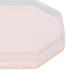 Makeup Puff Box Octagonal Powder Puff Container for Travel for Earrings - 1410230058711-3