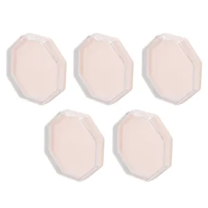 Makeup Puff Box Octagonal Powder Puff Container for Travel for Earrings - product information 20