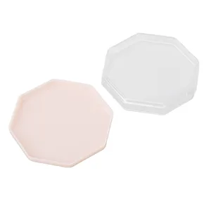 Makeup Puff Box Octagonal Powder Puff Container for Travel for Earrings - product information 23