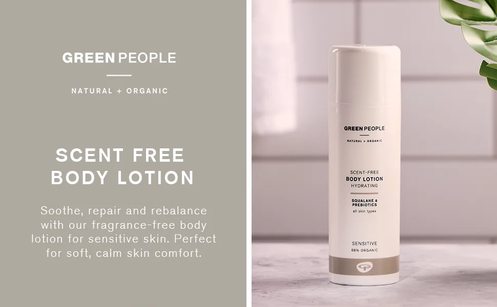 Green People Neutral Scent Free Hand & Body Lotion 150 ml - Header