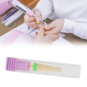 Tungsten Carbide Nail Bit for Manicure Pedicure Quick Efficient Grinding Versatile Nail Care Tool with Cuticle Cleaning Nail Callus Repair (134#-C) - 1414230065513-2