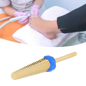 Tungsten Carbide Nail Bit for Manicure Pedicure Quick Efficient Grinding Versatile Nail Care Tool with Cuticle Cleaning Nail Callus Repair (133#-M) - 1414230065512-2