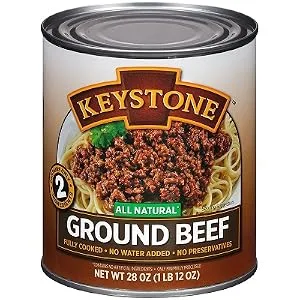 Keystone Meats All Natural Ground Beef, 28 Ounce 1.75 Pound (Pack of 1) - product information 2