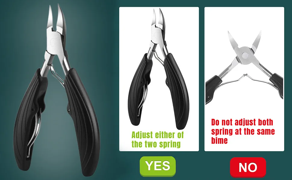 Toe Nail Clippers for Thick Nails Heavy Duty Professional Nail Clippers for Elderly Ingrown Nails Dead Skin Calluses - product information 6