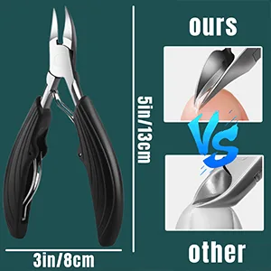 Toe Nail Clippers for Thick Nails Heavy Duty Professional Nail Clippers for Elderly Ingrown Nails Dead Skin Calluses - product information 9
