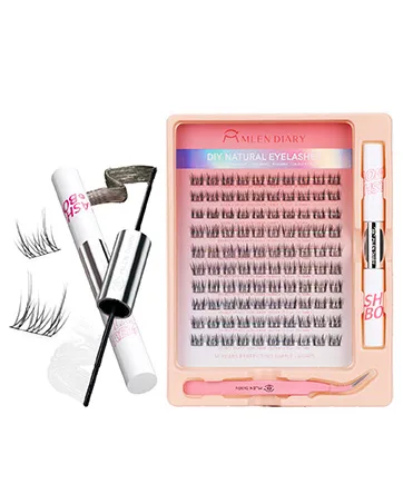 MLEN DIARY Heated Eyelash Curler Portable Electric Eyelash Curler Long-Lasting Quick Professional Eyelash Curler with Heating Silicone Pads for Makeup - Pink - Lashes Clusters