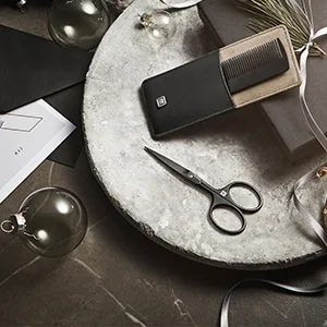 ZWILLING Nail Clippers Sharp Edge for Precise Cutting Made of Stainless Steel Premium Black Single - Christmas Twinox M series.