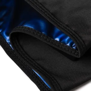 Kewlioo Men's Heat Trapping Pullover Sweat Enhancing Vest Black Large-X-Large - close up