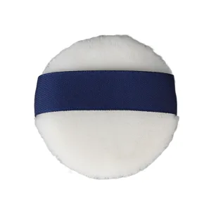 Makeup Powder Puff Loose Powder Puff Soft Washable Skin-Friendly Raised Hair 2.4 Inch Diameter for Salon - product information 19