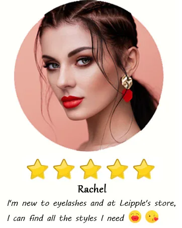 Leipple False Eyelashes 7 Pairs - Professional Reusable 8D Lashes - Natural Wispy Thick Fluffy Fake Eyelashes Faux Eyelashes (G610) - product information 18