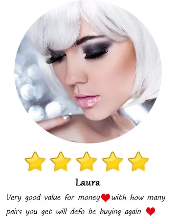 Leipple False Eyelashes 7 Pairs - Professional Reusable 8D Lashes - Natural Wispy Thick Fluffy Fake Eyelashes Faux Eyelashes (G610) - product information 20
