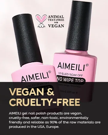 AIMEILI Soak Off UV LED Temperature Colour Changing Chameleon Gel Nail Polish - Hot Pink to Glitter White (TC04) 10ml - product information 13