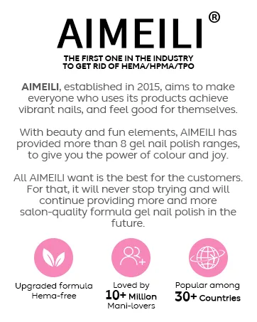 AIMEILI Soak Off UV LED Temperature Colour Changing Chameleon Gel Nail Polish - Hot Pink to Glitter White (TC04) 10ml - product information 2