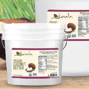 Kevala Organic Coconut Butter 2 lbs - coconut butter, organic coconut,coconut manna, coconut puree, coconut cream,