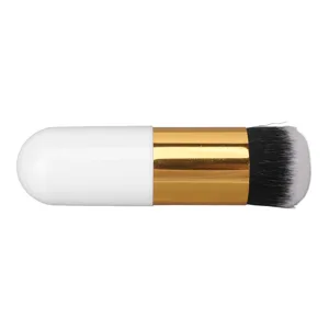 Chubby Cosmetic Brush 2 Pieces Durable Facial Makeup Brush Easy to Clean Skin-Friendly Round Handle for School - product information 23
