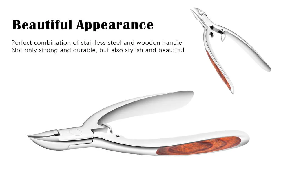 Sharp Ingrown Toenail Clippers Precision Toenail Clippers for Thick and Ingrown Nails Stainless Steel Nail Clipper Scissors Cutter Basic Nail Clipper - Ingrown Toenail Clippers