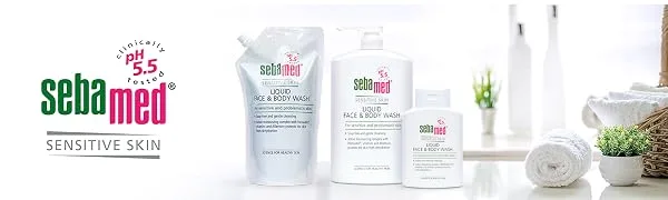 Sebamed Face & Body Wash 200ml - Sebamed Liquid Face & Body Wash