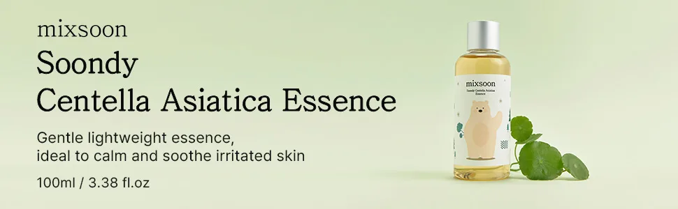 Mixsoon - Soondy Centella Asiatica Essence - 100 ml - Soondy Centella Asiatica Essence 100ml