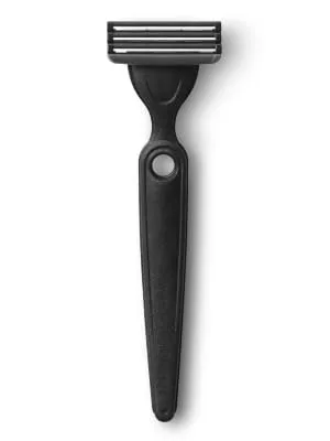 BOLDKING RAZOR FOR MEN | blade for normal skin | flexible with 3-layer razor blades | safety for beard head shoulders back intimate shaving | wet razor with suction cup holder - The Kit Boldking