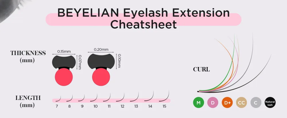 BEYELIAN Style 221 Lash Extensions - product information 9