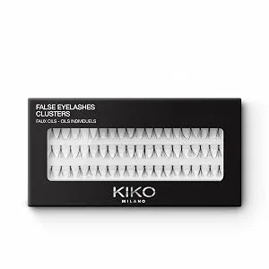 KIKO Milano False Eyelashes 01 Natural Effect | False Strip Eyelashes - Clusters