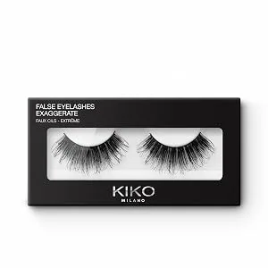 KIKO Milano False Eyelashes 01 Natural Effect | False Strip Eyelashes - Exaggerate